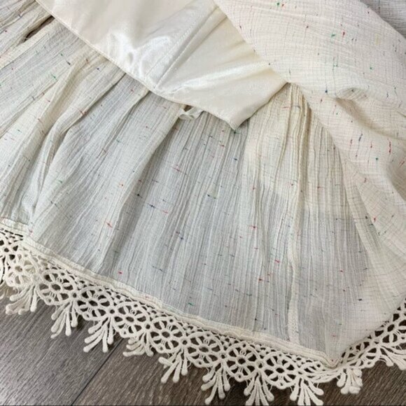 Revolve Tularosa Amelia Top Crop Off The Shoulder Blouse Boho chic Size Small - Picture 10 of 16